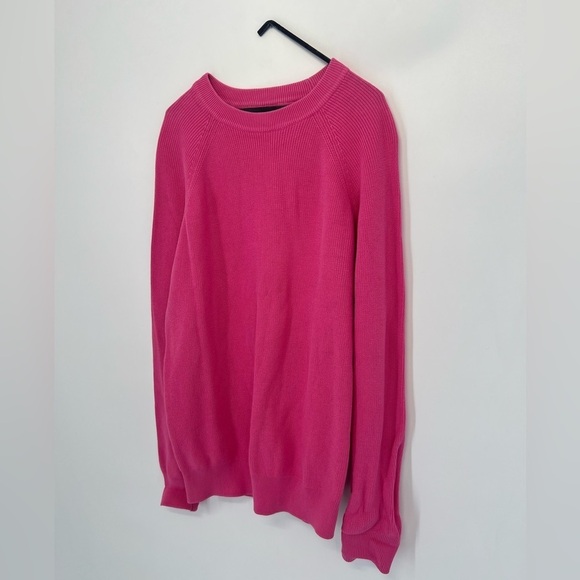 Zara Basic Knit Pink Long Sleeve Sweater - Picture 5 of 6